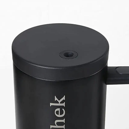 Personalized Stanley Style Black Stainless Steel Insulated Tumbler with Handle