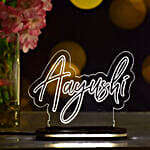 Personalized Acrylic 3D Illusion LED Name Lamp for Special Gifting