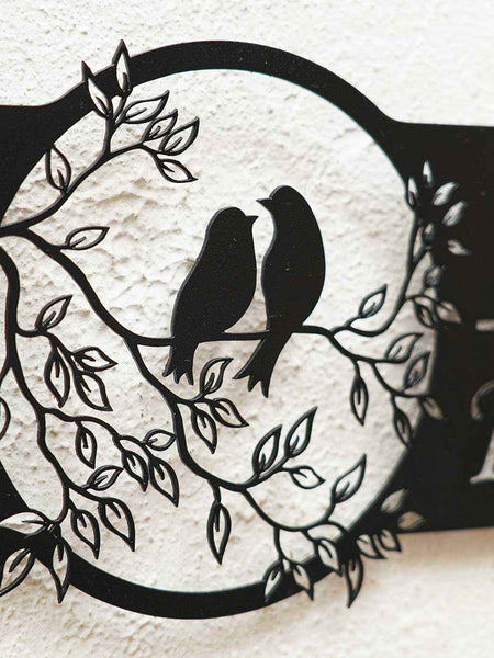 Personalized Bird Themed Weatherproof Name Plate