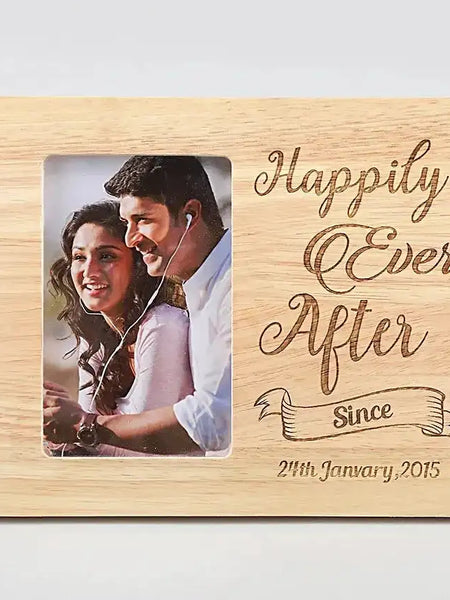 Personalised Happily Ever After Frame