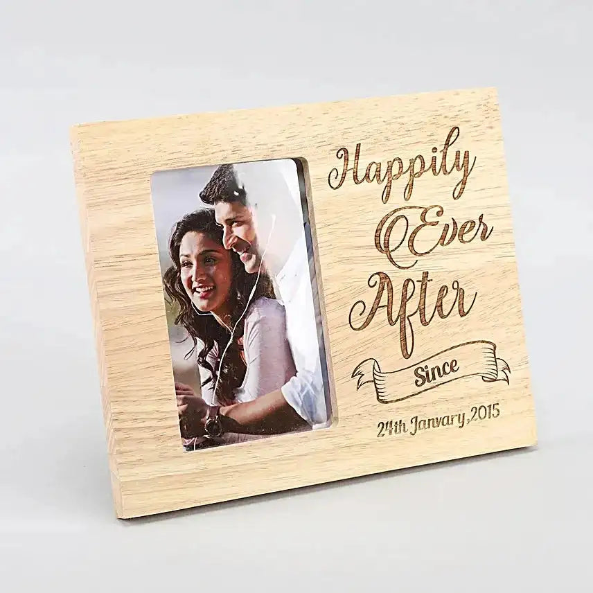 Personalised Happily Ever After Frame