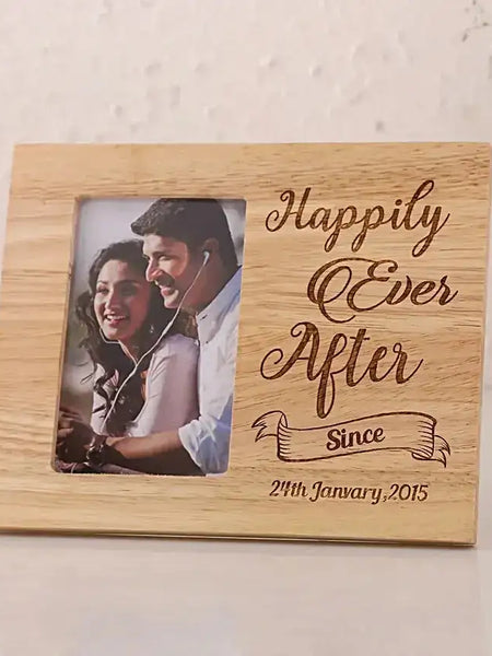 Personalised Happily Ever After Frame