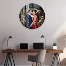 Personalized Photo Wall Clock | Custom Picture Home Decor Gift