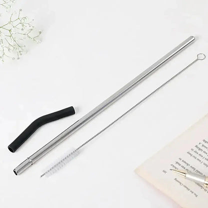 Personalized Stanley Style Black Stainless Steel Insulated Tumbler with Handle