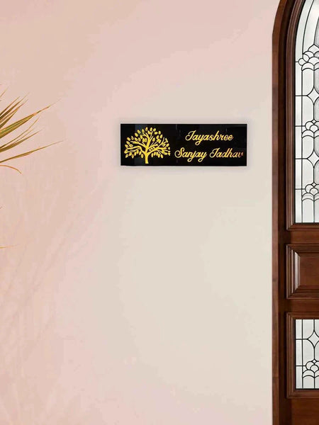 Personalized Tree Theme Acrylic Name Plate Jolly Gifts And Arts