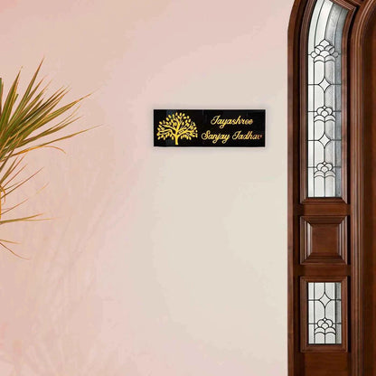 Personalized Tree Theme Acrylic Name Plate Jolly Gifts And Arts