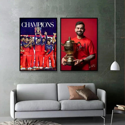 RCB WPL Champions Poster /Set of 2