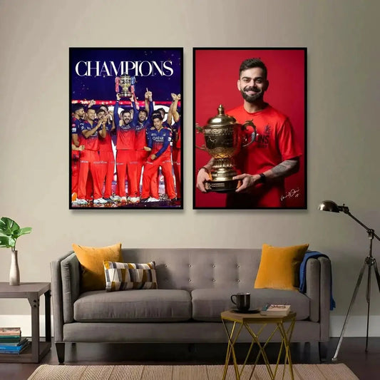 RCB WPL Champions Poster /Set of 2