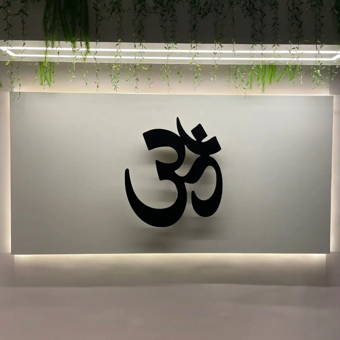 Sacred Om/Aum Symbol Minimalist Wall Art -  - Jolly Gifts And Arts