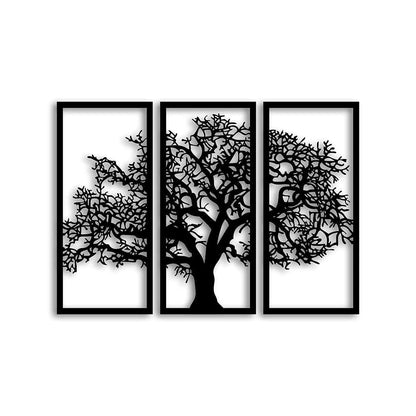 Tree Wall Decor 3 Panels -  - Jolly Gifts And Arts