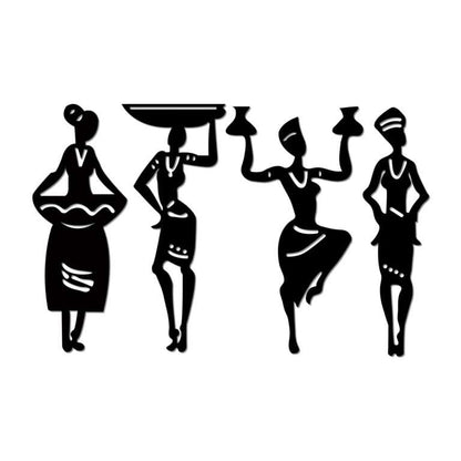 Tribal Women Figurines Wall Art -  - Jolly Gifts And Arts