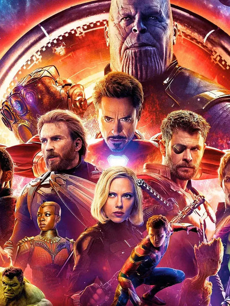 Ultimate Avengers vs. Thanos Wall Art