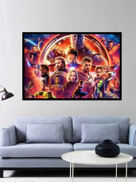 Ultimate Avengers vs. Thanos Wall Art